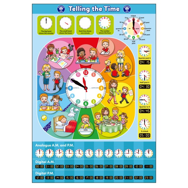 Tell the time tick tock Orchard Toys