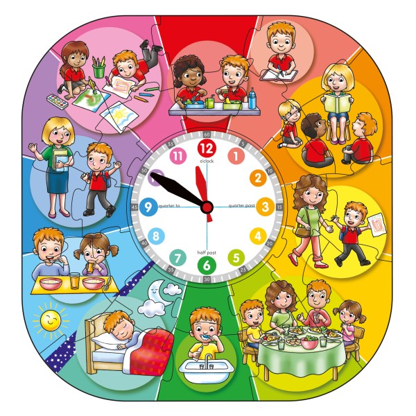 Tell the time tick tock Orchard Toys