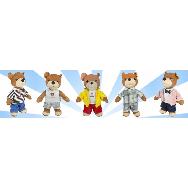 Miś Uszatek - pluszowy miś w piżamce granatowej 30 cm